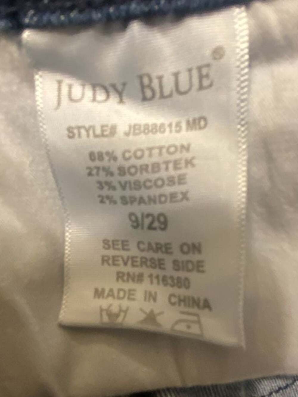 Judy Blue Women’s Skinny Fit Jeans Size 9/29 - Picture 8 of 9